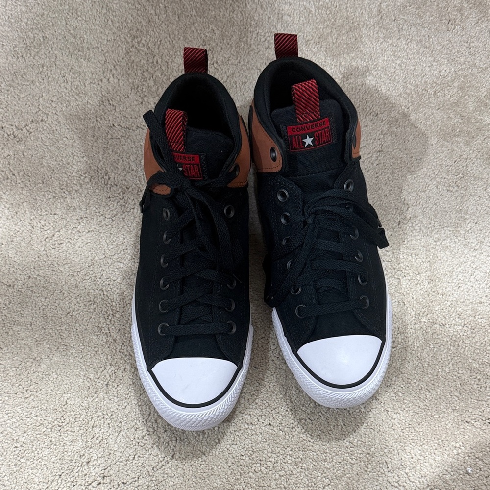 Converse All Star Black and Brown Men's Sneakers